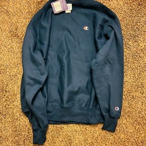 Brand new Tilt blue champion sweatshirt